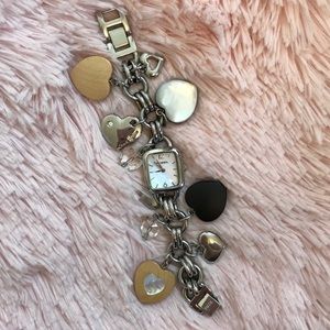 Fossil Heart Bracelet Watch